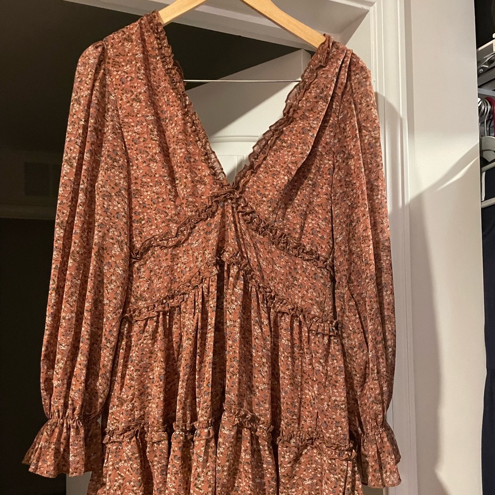 She-Sky Fall dress perfect with leggings and booties